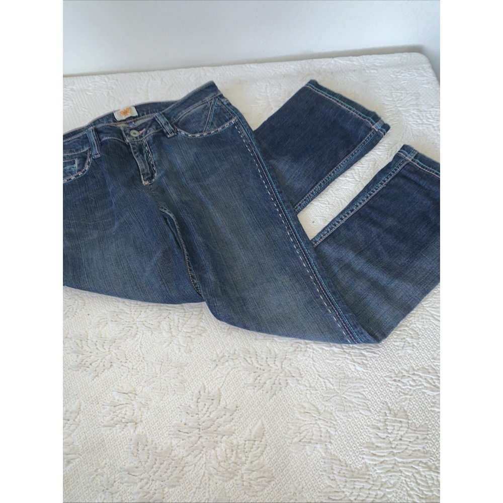 ANTIK DENIM‎ Women's boot cut embroidered jeans BOHO Size 29